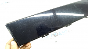 Door trim, side, rear left, Audi A6 C8 19-25, front, gloss black, scratches