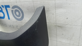 Center console trim with cup holders Toyota Rav4 19-22 black, scratches