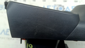 Center console trim with cup holders Toyota Rav4 19-22 black, scratches