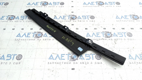 Front left side door trim Audi A6 C8 19-25 black gloss, scratches