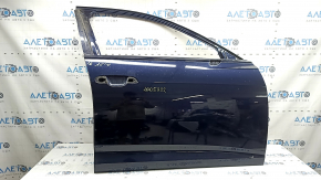 Bare front right door Audi A6 C8 19-21 blue LX5B