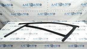 Upper door molding, front right, Audi A6 C8 19-25, chrome, with glass seal