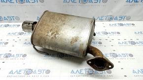 Rear muffler with barrel Subaru Forester 19-24 SK with tip, rusty