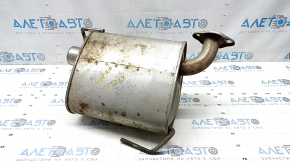 Rear muffler with barrel Subaru Forester 19-24 SK with tip, rusty