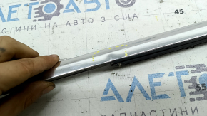 Molding door-glass central front right Audi A6 C8 19-25 chrome, butt