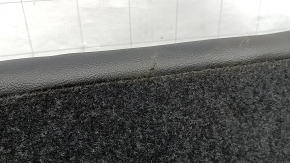 Right rear seat backrest Ford Fusion mk5 17-20, black leather, perforated, Titanium, needs cleaning, scratch