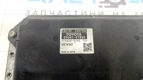 ECU block engine computer Toyota Prius V 12-17