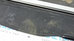 Subaru Forester 19-24 SK trunk curtain, black, sooty, needs dry cleaning, dented body