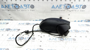 Right side mirror assembly Audi A6 C8 19-25 15 pins, turn signal, heated, auto-dimming, auto-folding, BSM, blue, worn