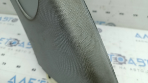 Center pillar trim, upper belt, left, Audi A6 C8 19-23, gray, dry-cleanable, scratches