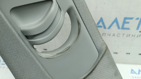 Center pillar trim, upper belt, left, Audi A6 C8 19-23, gray, dry-cleanable, scratches