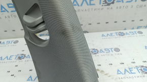 Upper right center pillar trim, Audi A6 C8 19-23, gray, for cleaning