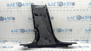 Lower right center pillar trim Audi A6 C8 19-25 black, scratches
