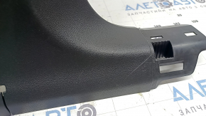 Lower right center pillar trim Audi A6 C8 19-25 black, scratches