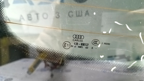 Rear window of Audi A6 C8 19-25, non-factory tinted, scratches