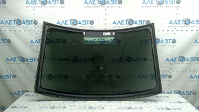 Rear window of Audi A6 C8 19-25, non-factory tinted, scratches