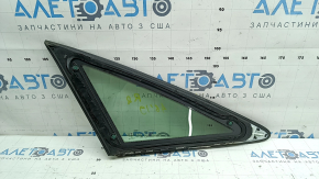 Rear right fixed glass window for Audi A6 C8 19-25 with chrome molding