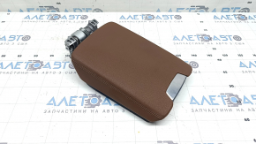 Center console armrest Audi A6 C8 19-25 light brown leather