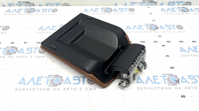 Center console armrest Audi A6 C8 19-25 light brown leather