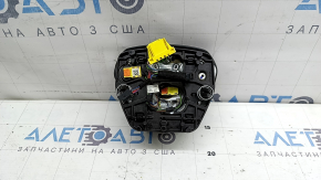 Airbag in the steering wheel, driver's side, Audi A6 C8 19-25, black, worn