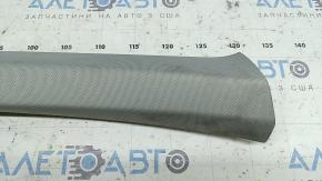 Upper right front pillar trim Audi A6 C8 19-23 gray, dry-cleanable