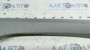 Upper right front pillar trim Audi A6 C8 19-23 gray, dry-cleanable