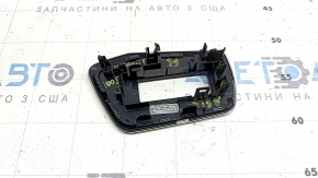 Left front panel trim Audi A6 C8 19-25 black gloss, chrome, broken fasteners