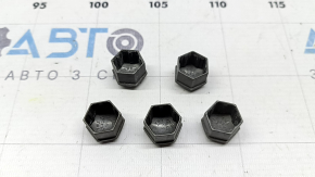 Wheel bolt cap plug 5 pcs. Audi A3 8V 15-20 gray matte