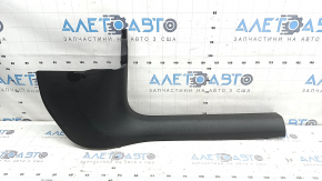 Inner door sill trim, front right, Audi A6 C8 19-25, black, scratches