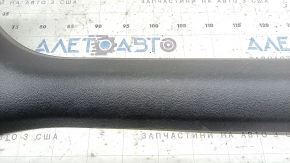 Inner door sill trim, front right, Audi A6 C8 19-25, black, scratches