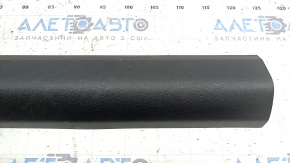 Inner door sill trim, front right, Audi A6 C8 19-25, black, scratches