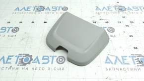 The interior mirror cover for an Audi A6 C8 19-25 is grey, the fasteners are broken, and needs dry cleaning