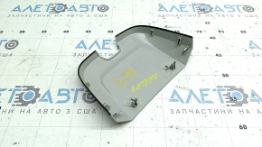 The interior mirror cover for an Audi A6 C8 19-25 is grey, the fasteners are broken, and needs dry cleaning
