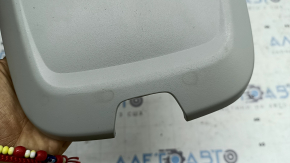 The interior mirror cover for an Audi A6 C8 19-25 is grey, the fasteners are broken, and needs dry cleaning