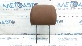 Front right headrest Audi A6 C8 19-25 light brown leather, dry cleanable