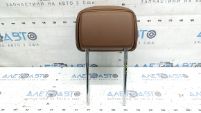 Front right headrest Audi A6 C8 19-25 light brown leather, dry cleanable