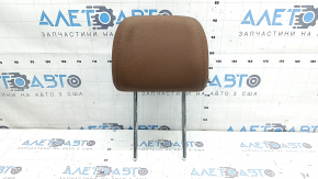 Front left headrest Audi A6 C8 19-25 light brown leather, dry cleanable