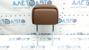 Front left headrest Audi A6 C8 19-25 light brown leather, dry cleanable