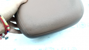 Front left headrest Audi A6 C8 19-25 light brown leather, dry cleanable