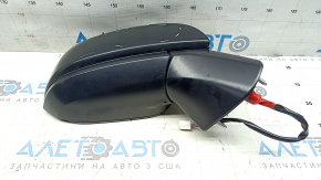 Right side mirror assembly Toyota Rav4 19-25 3 pins, black matte, scratches