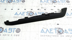 Right side passenger seat runner trim for Audi A6 C8 19-25, black
