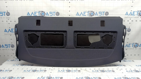 The rear shelf of the Audi A6 C8 19-25 is black without a curtain, faded, the guide is broken