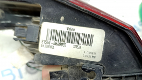 Left outer wing light for Toyota Rav4 19-25 with side diode