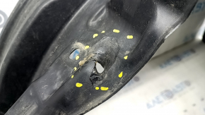 The front left fender liner of Subaru Forester 19-21 SK is melted
