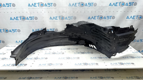 The front left fender liner of Subaru Forester 19-21 SK is melted