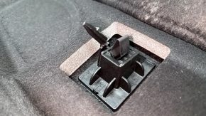 The rear shelf of the Audi A6 C8 19-25 is black without a curtain, faded, the guide is broken