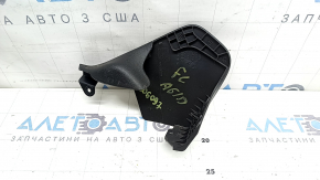 Driver's seat side inner right trim Audi A6 C8 19-25 black, worn