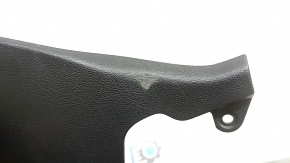 Driver's seat side inner right trim Audi A6 C8 19-25 black, worn
