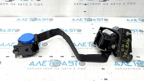 Rear right seat belt, paired, for pyropaque Ford Fusion mk5 15-20, black, for cleaning