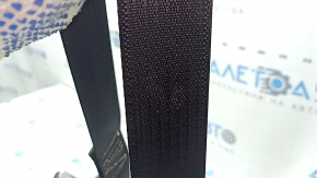 Rear right seat belt, paired, for pyropaque Ford Fusion mk5 15-20, black, for cleaning